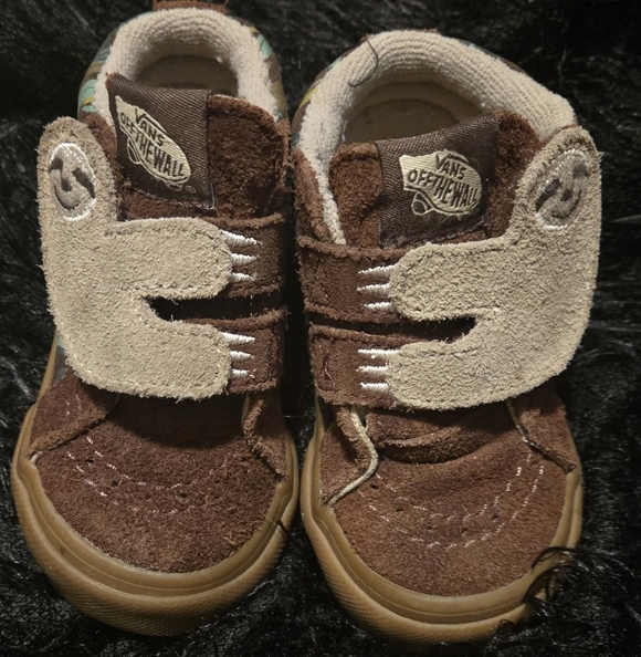 Vans Other - Vans Kids Brown and Cream Sneakers